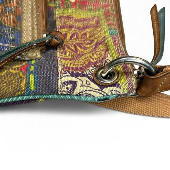 Vintage Fossil Boho Canvas Crossbody - Picture 7 of 10